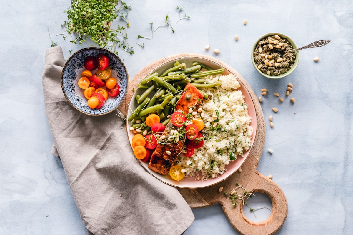 Fresh berries in a bowl with natural morning light
